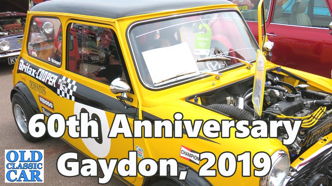Classic Minis (Mk1, Mk2, Mk3, Cooper etc) at Gaydon 60th Anniversary Mini meeting
