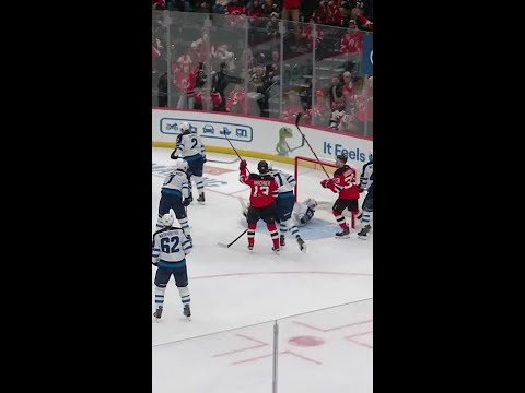 Nico Hischier with a Short Goal vs. Winnipeg Jets