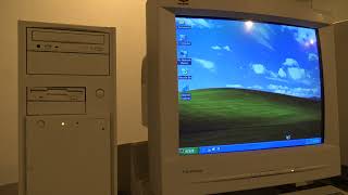 Windows XP computer security window press Ctrl+Alt+Del in the BACKROOMS