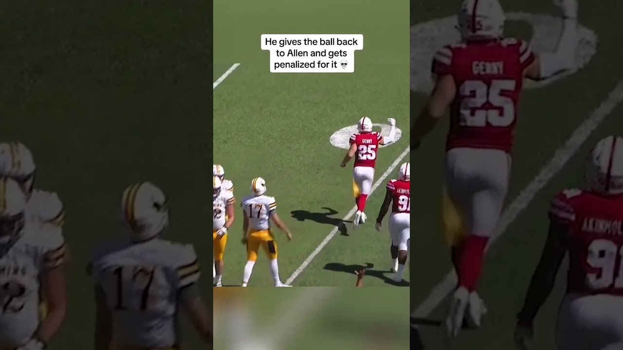 Nathan Gerry won the battle but Josh Allen won the war 🏈 