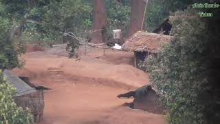 Burmese army camp observation part 2 - 500 M - Free Burma rangers - Karen State Burma - 2017 -