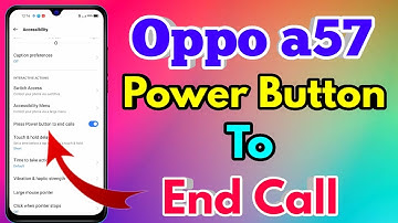 power button to end call in oppo k10 5g | oppo k10 5g power button to end call kaise kare