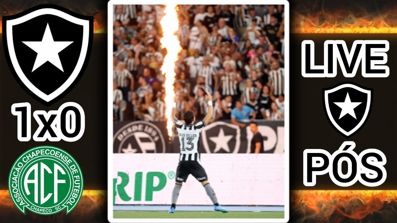 LIVE PÓS-JOGO | BOTAFOGO 1x0 CHAPECOENSE | COPA DO BRASIL - YouTube