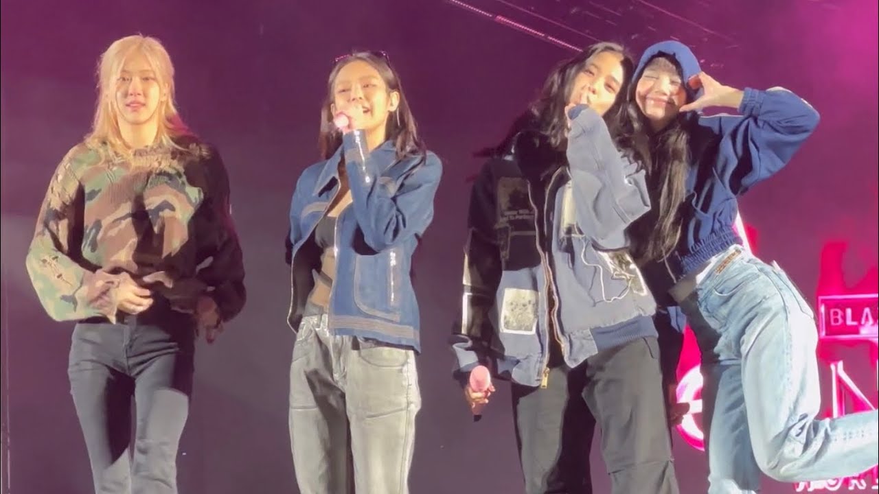 221119 Really Blackpink Born Pink Tour LA Day 1 Concert 블랙핑크 Live Fancam Performance