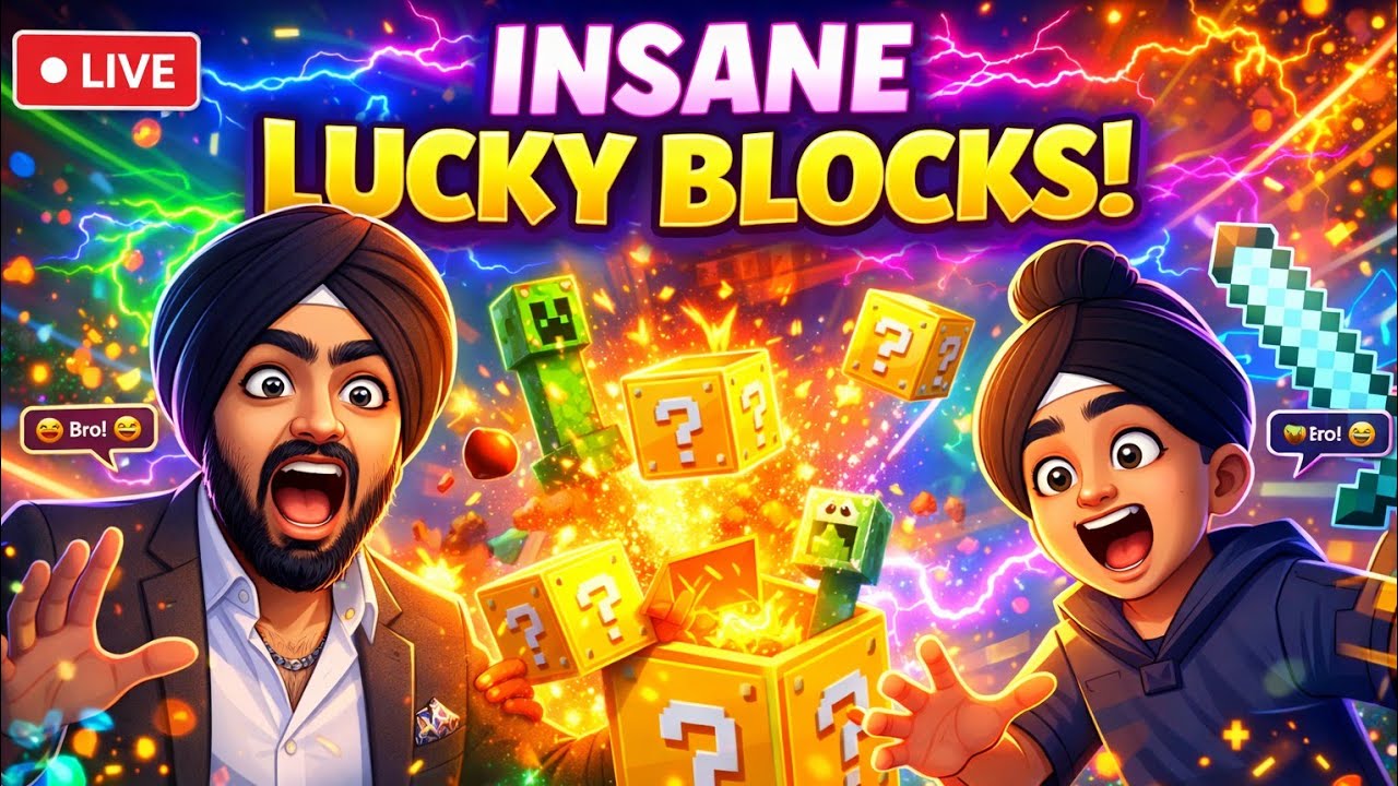 INSANE LUCKY BLOCKS LIVE 😱 | Anything Can Happen!