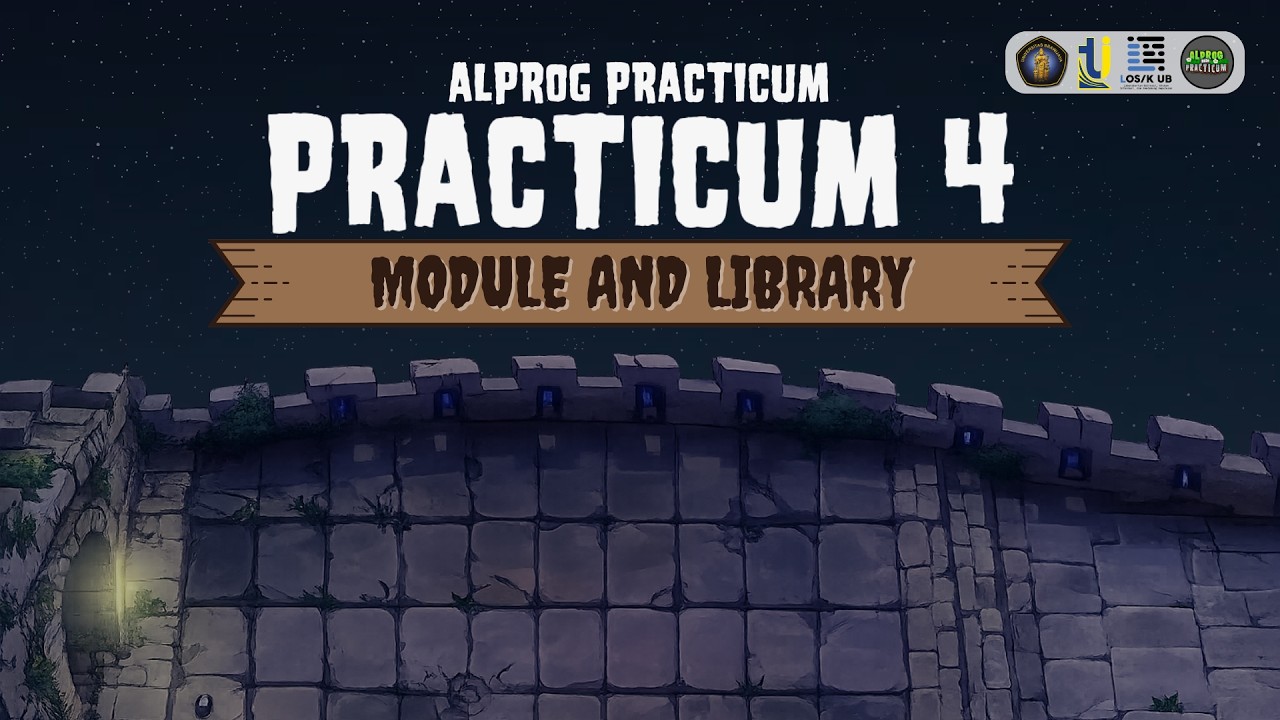 PRACTICUM 4 - MODULE AND LIBRARY - YouTube