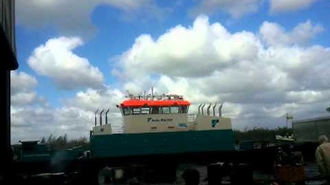 Launching of Coastal Challenger - by Jos Klik