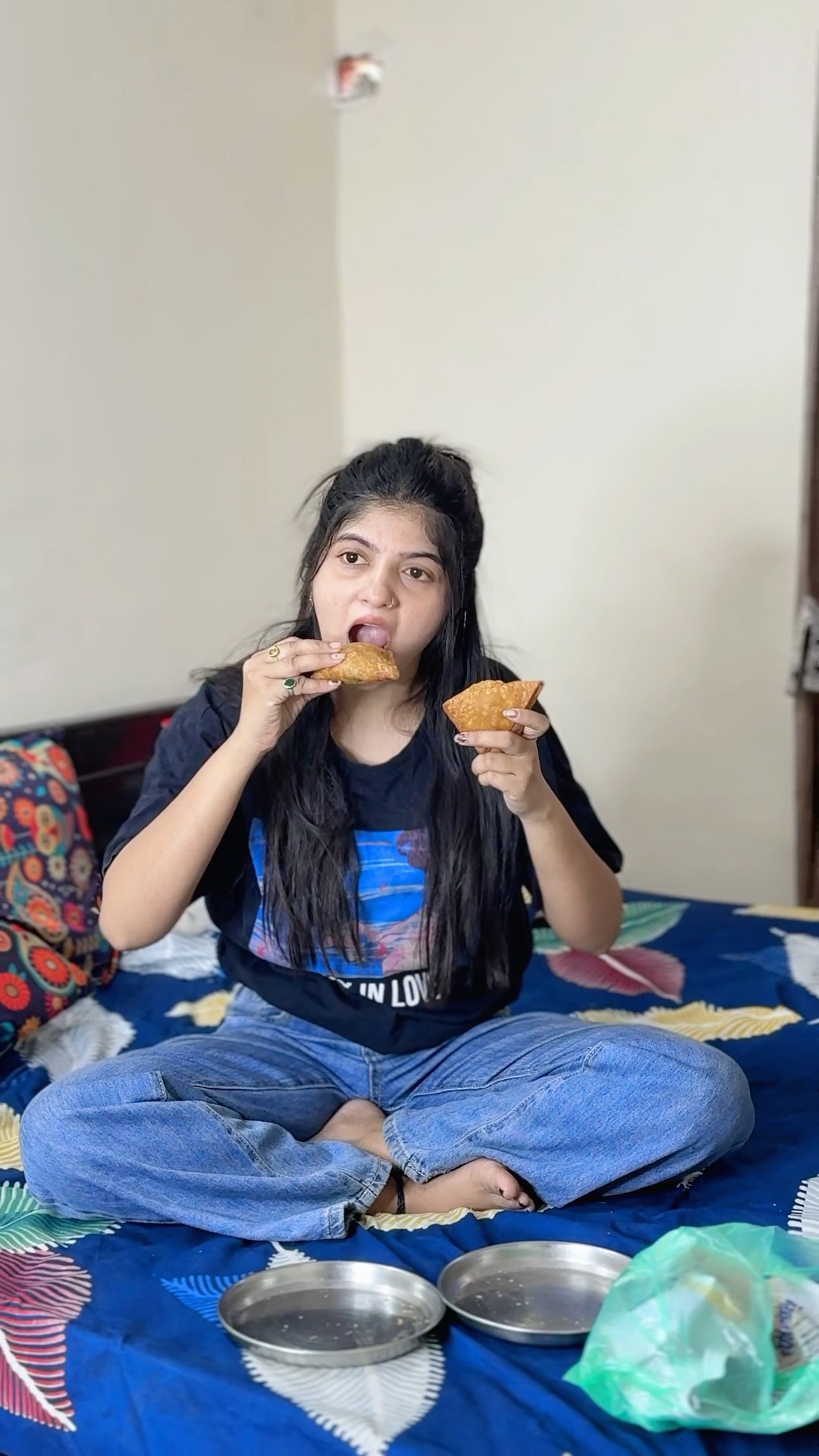 Samose ke liye Pinky promise ?|| Brother-sister love || tiyaa Ningwal #foryou  #trending  #youtube