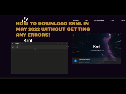 Problem downloading KRNL, I've had Krnl downloaded before but I