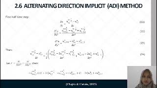 ICDTDE2025 – 890 – Application of the Alternating Direction Implicit (ADI) Method to the Full