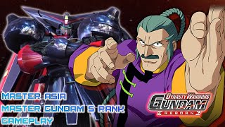 Master Asia Master Gundam S Rank Gameplay Dw Gundam Reborn