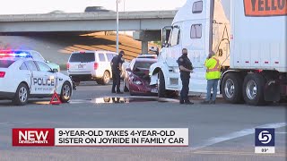 9-Year-Old Driver Crashes Into Semi