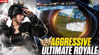 🔴ULTIMATE ROYALE | TOP 100 RANK PUSH🔥| PUBG 4.3 UPDATE | CUSTOM ROOMS | Rexon Live