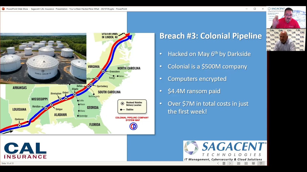 "Your Company Has Been Hacked, Now What?!?" inar YouTube