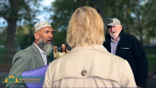 Nice Conversation With Chacha Usman & A Christian Lady Visitor | Speakers Corner
