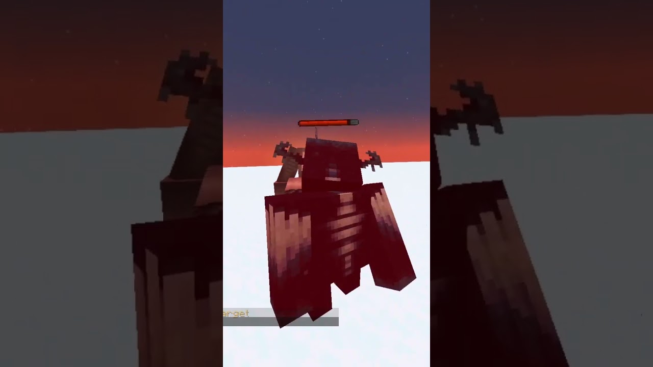 Minecraft Warden vs Mutant Hoglin