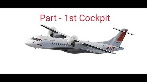 ATR 72-600 aircraft basic cockpit description Part - 1st. @My Dream Aviation #AME, #Pilot