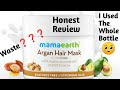 Mamaearth Argan Hair Mask Review || Does It Work? || Honest Review || Shristi Somya