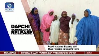 Full Freed Students Reunite With Their Families In Dapchi Town Update