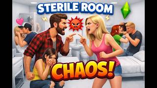 The Sims 4 Sterile Room Challenge