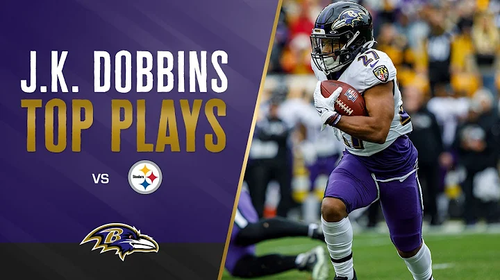 J.K. Dobbins' Best Plays From 120-Yard Game in Pittsburgh | Baltimore Ravens