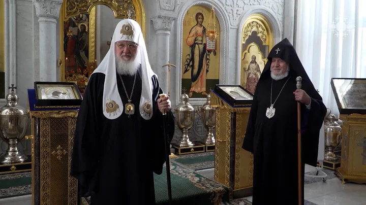 Գարեգին Բ-ն հանդիպել է Մոսկվայի և Համայն Ռուսիո Պատրիարքի հետ