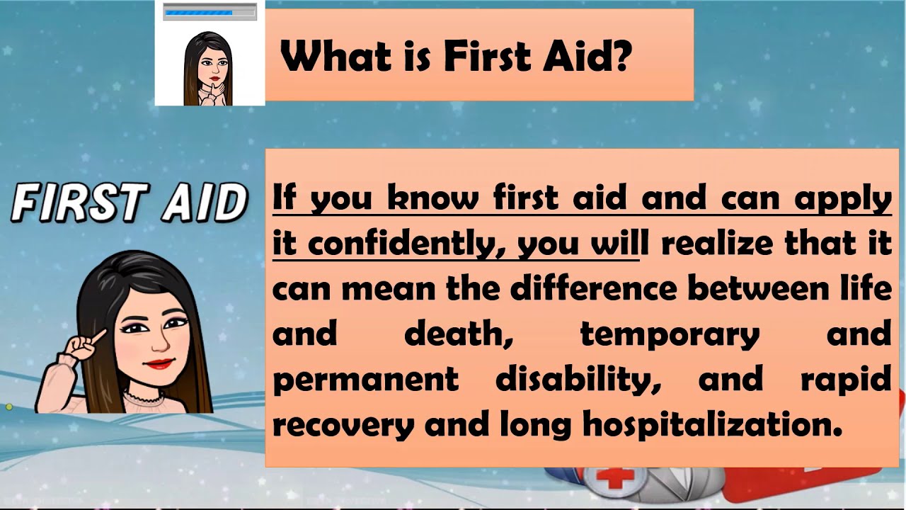 Nature, Objectives & Principles of First Aid YouTube