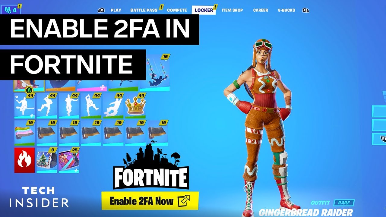 How to Enable Fortnite's 2FA