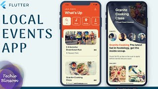 Flutter UI | Local Events App