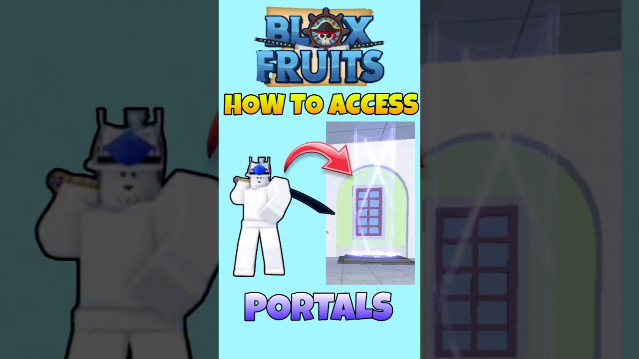 Как получить доступ к порталам в третьем море: bloxfruits 