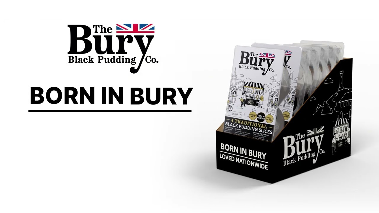 Bury Black Pudding - Try it once...