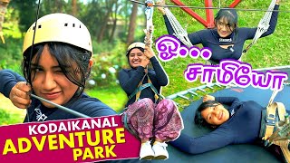 Adventure Park In Kodaikanal 🤩 | Zip Line-ல போறது செம fun-ah இருக்கு 😍 | Raveena Daha screenshot 4