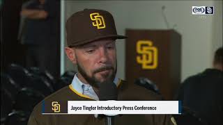 Jayce Tingler recalls when he found out he got the Padres job | Padres LIVE