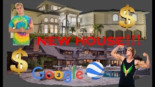 New Logan Paul and Team 10 house on Google Earth