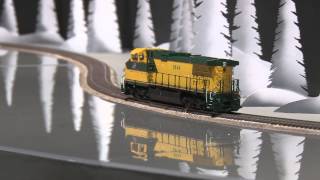 061545-HO Brass Model Train - Overland OMI 6526.1 C&NW Chicago & North Western C44-9W Diesel #8644