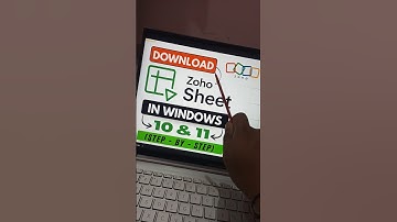 How to Download & Install Zoho Sheet App on Windows 10/11 | Zoho Sheets for PC/Laptop | Step-by-Step