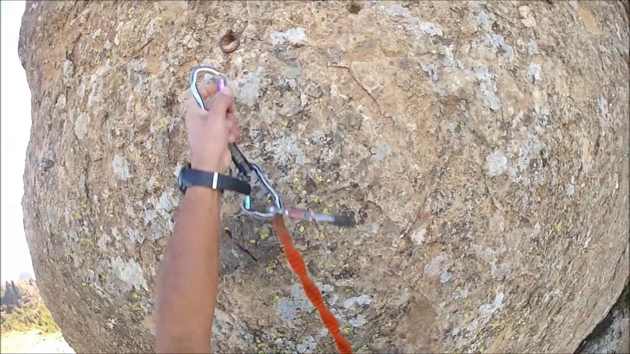 roque nublo escalada en solitario