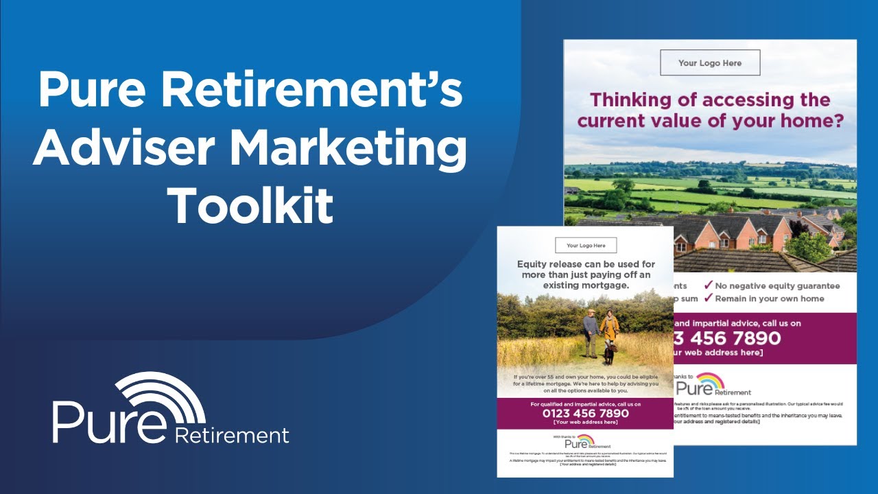 Pure Retirement's Adviser Marketing Toolkit