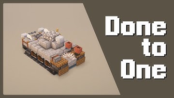 Minecraft T-34 Tank Tutorial - [Done to One Series]