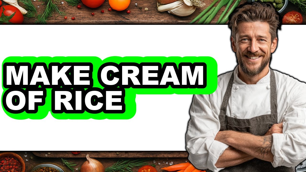 Paz Rice How To Make Cream Of Rice - Full Guide - YouTube