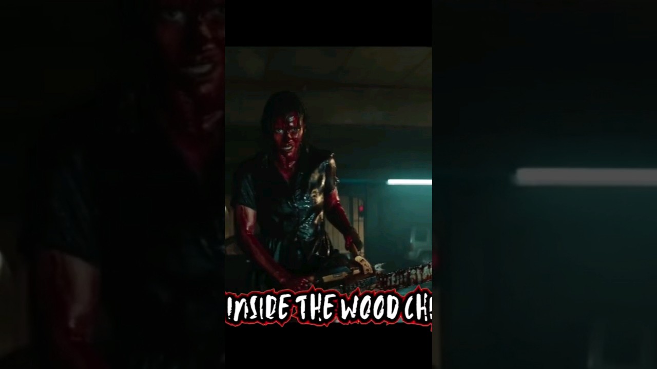 Evil Dead Rise (2023) - Wood Chipper Kill Scene