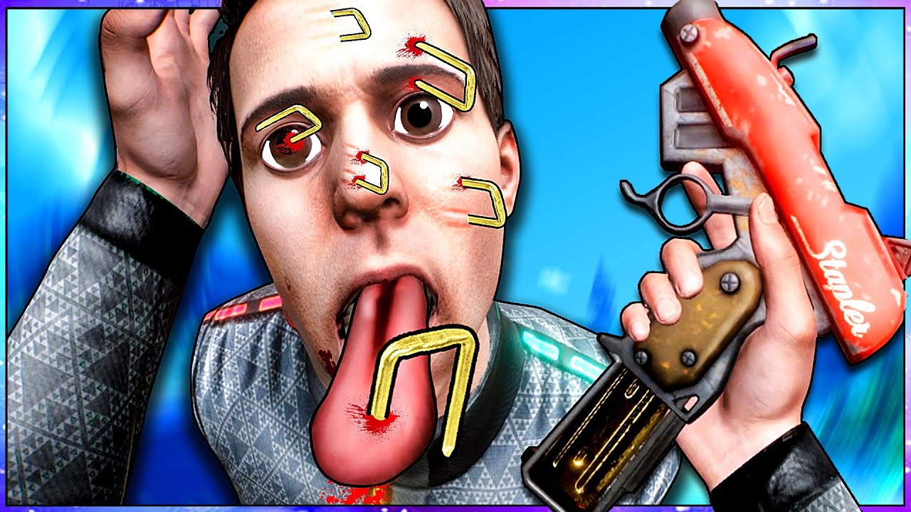 Dealing THE WORST PAIN IMAGINABLE With a STAPLER! In (NEW) Boneworks Mods!