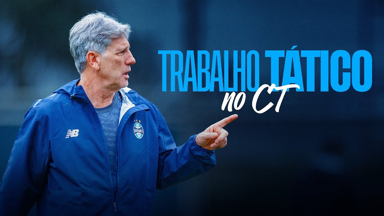 RENATO COMANDA TRABALHO TÁTICO COM ELENCO