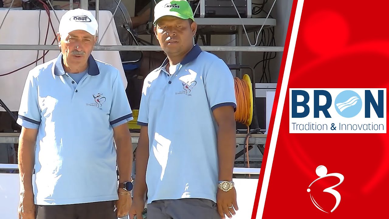 Miniature : Après poules FAZZINO vs PILEWSKI : Bron, Supranational à pétanque triplette 2023