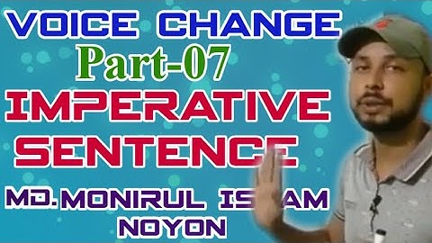 Voice Change part-07 # WH Question (Imperative Sentence) For SSC & HSC