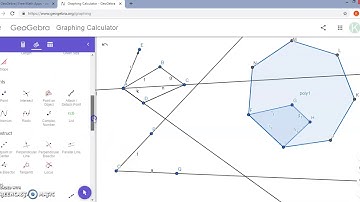 Basic Geometry Tools on GeoGebra