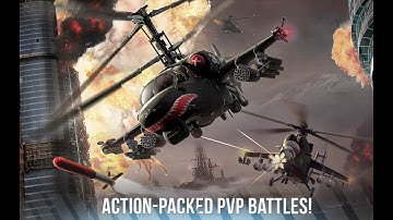 🚁Modern War Choppers🚁: PvP shooter in the world of war helicopters.