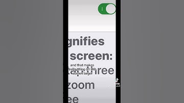 How I use zoom gestures on my iPhone #blind #LowVision #accessibility #tech