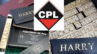 How To Hot Foil And Deboss Leather Goods, Foilcraft EZ Pro Review  Sponsored
