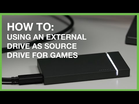 Video: How To Connect An External Hard Drive